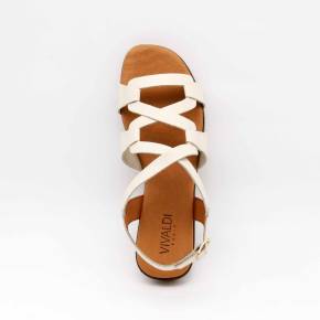 SANDALES 3080 CUIR BEIGE