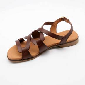 SANDALES 3080 CUIR MARRON