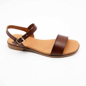 SANDALES 3090 CUIR MARRON
